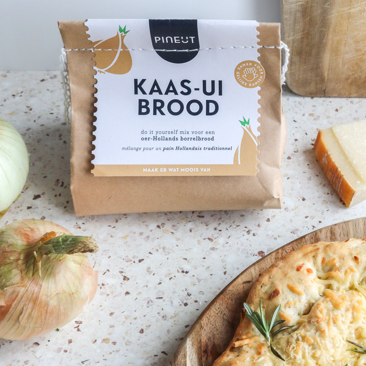 Snackbrot | Beutel | Käse-Zwiebelbrot