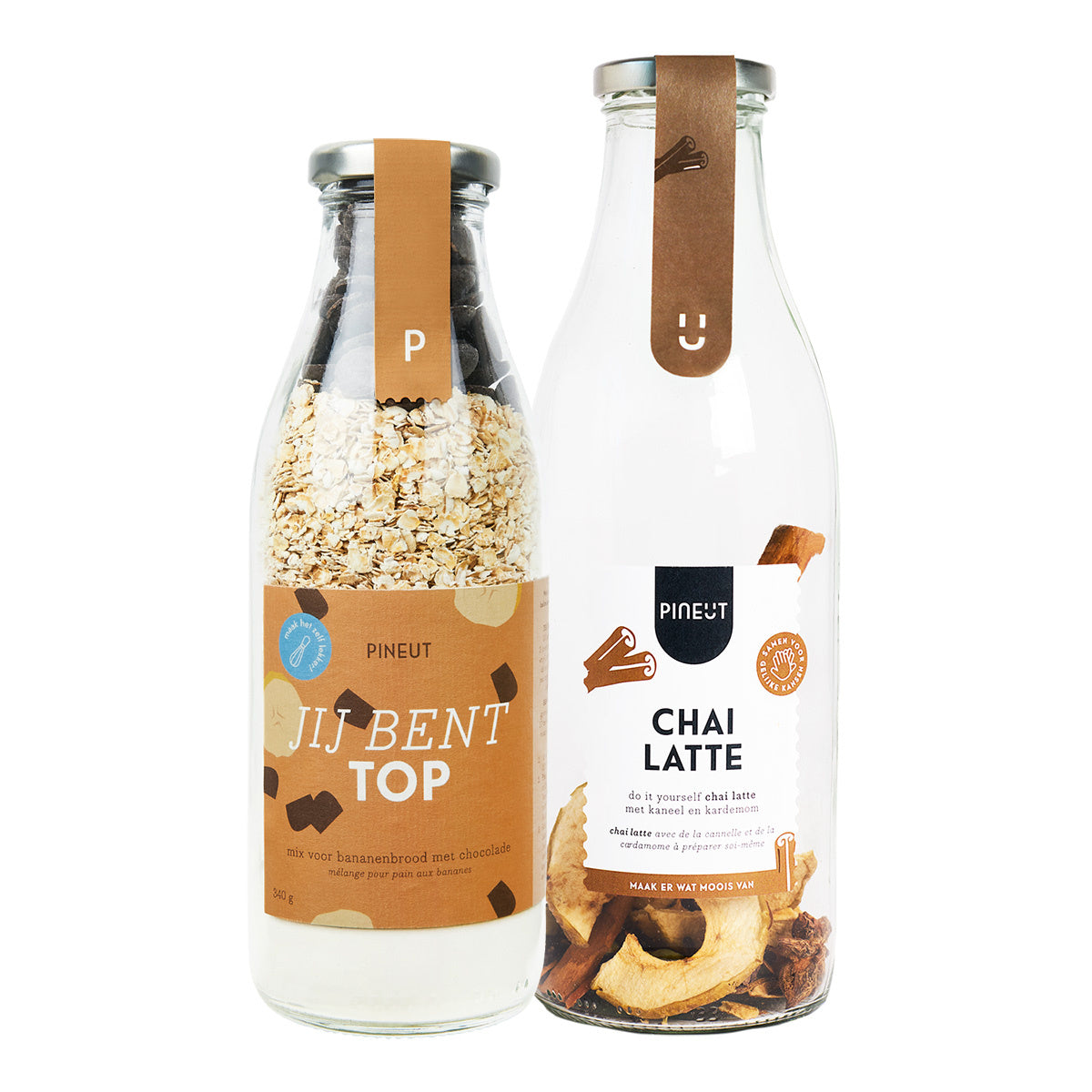 Chai Latte und Bananenbrot Geschenkpaket