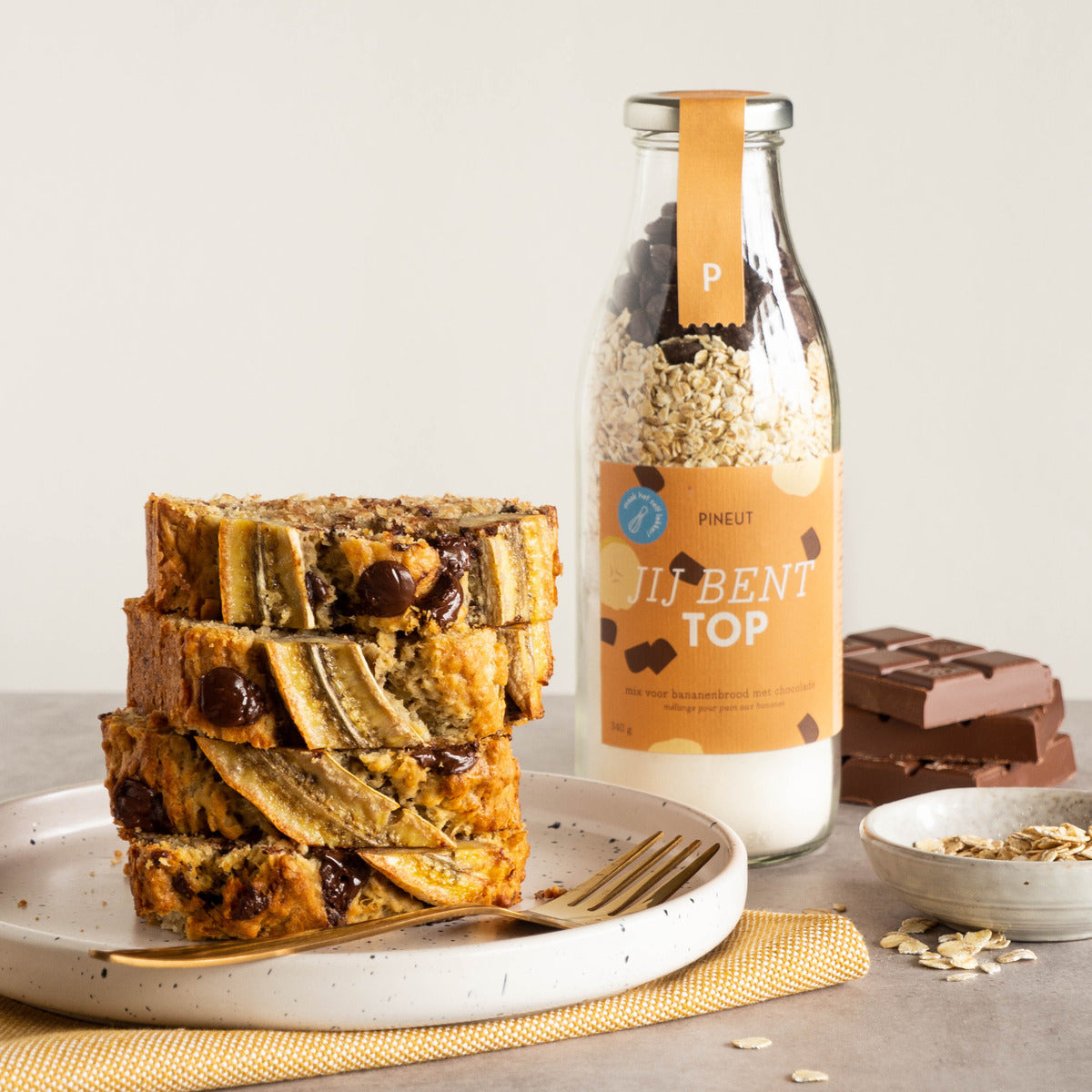 Bananenbrot backen | DIY Kuchen in der Flasche | Pineut