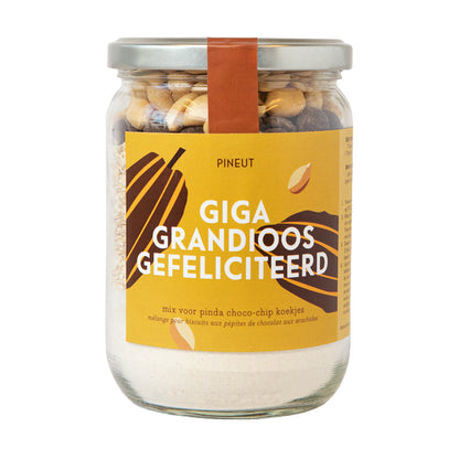 Keks | Glas | Erdnuss-Schokolade - Gigantische Grandiose Glückwünsche