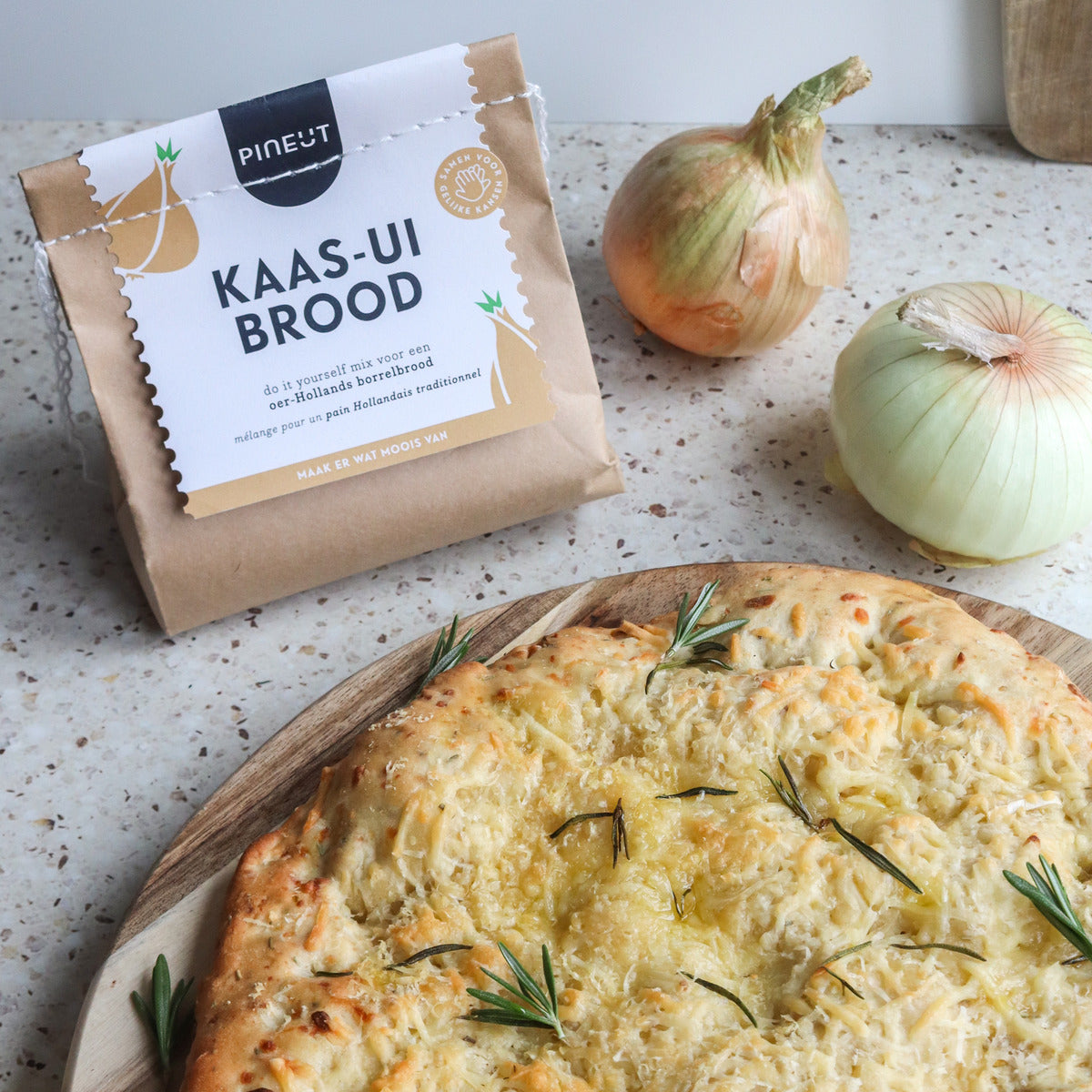 Snackbrot | Beutel | Käse-Zwiebelbrot
