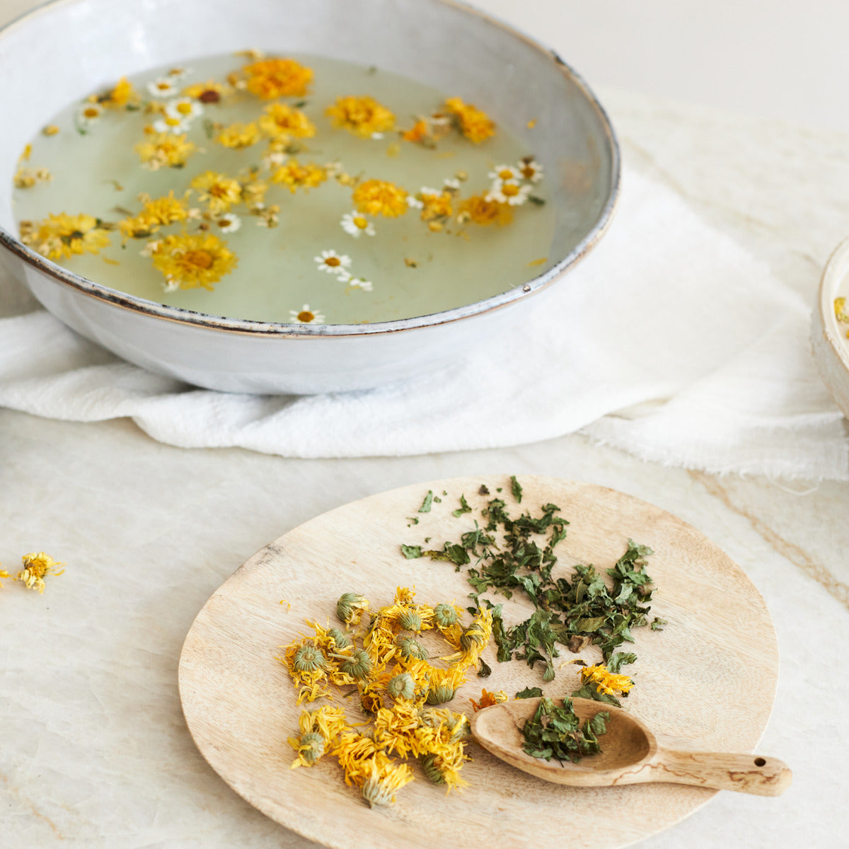 Gesichtsdampf | Beuteltasche | Kamille Pfefferminze | Home Spa