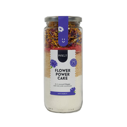 Kuchen | Glas | Flower Power Kuchen