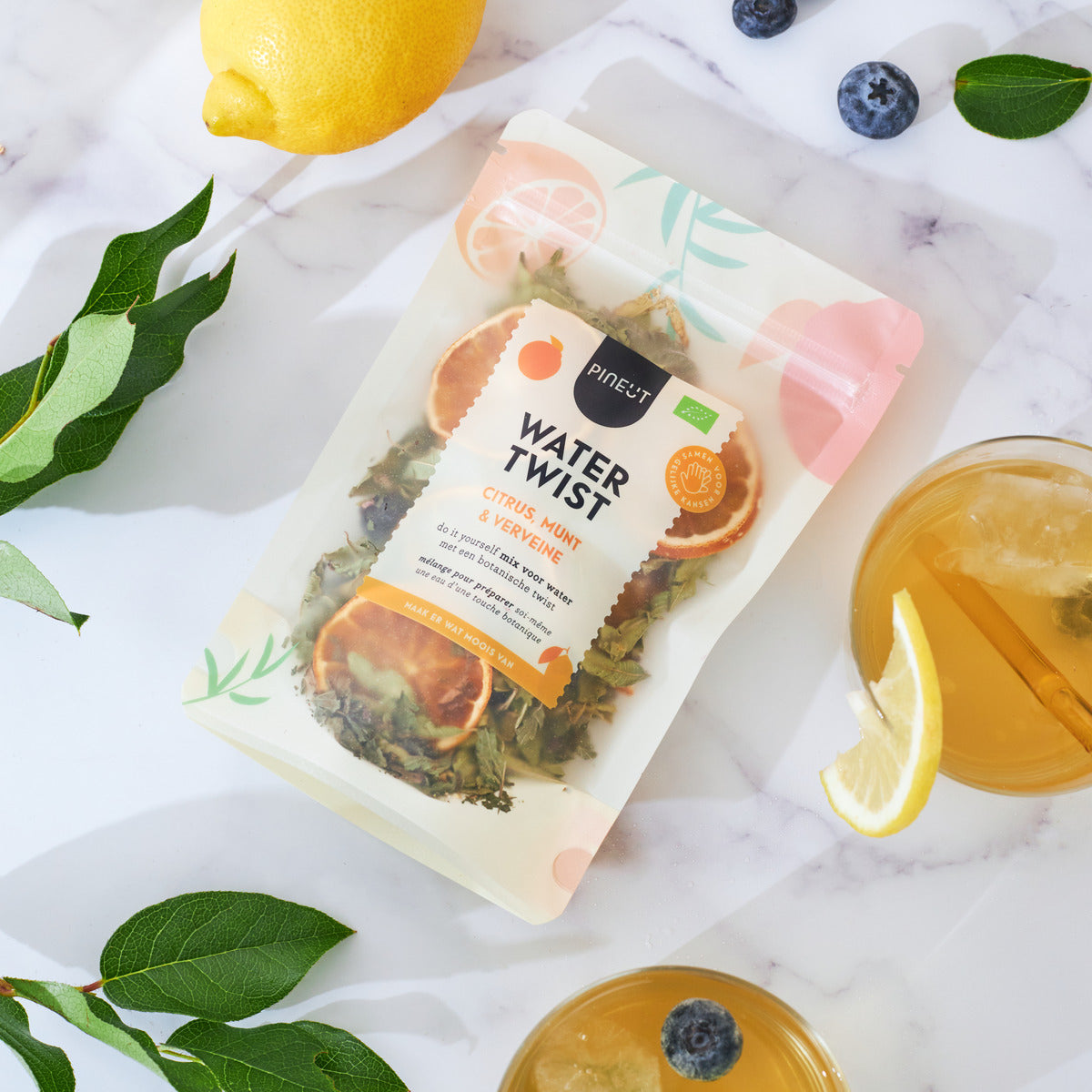 Watertwist | Beuteltasche | Zitrus-Minze-Verbene BIO