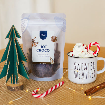 Heiße Schokolade zubereiten | Heiße Schokoladenbeutel | Originelles Wintergeschenk von Pineut