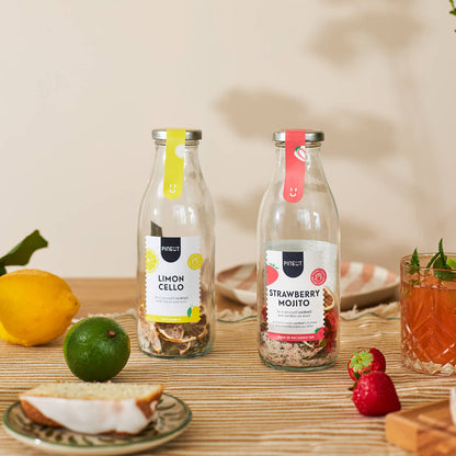 Cocktails | Geschenkpackung | Erdbeer-Mojito & Limoncello