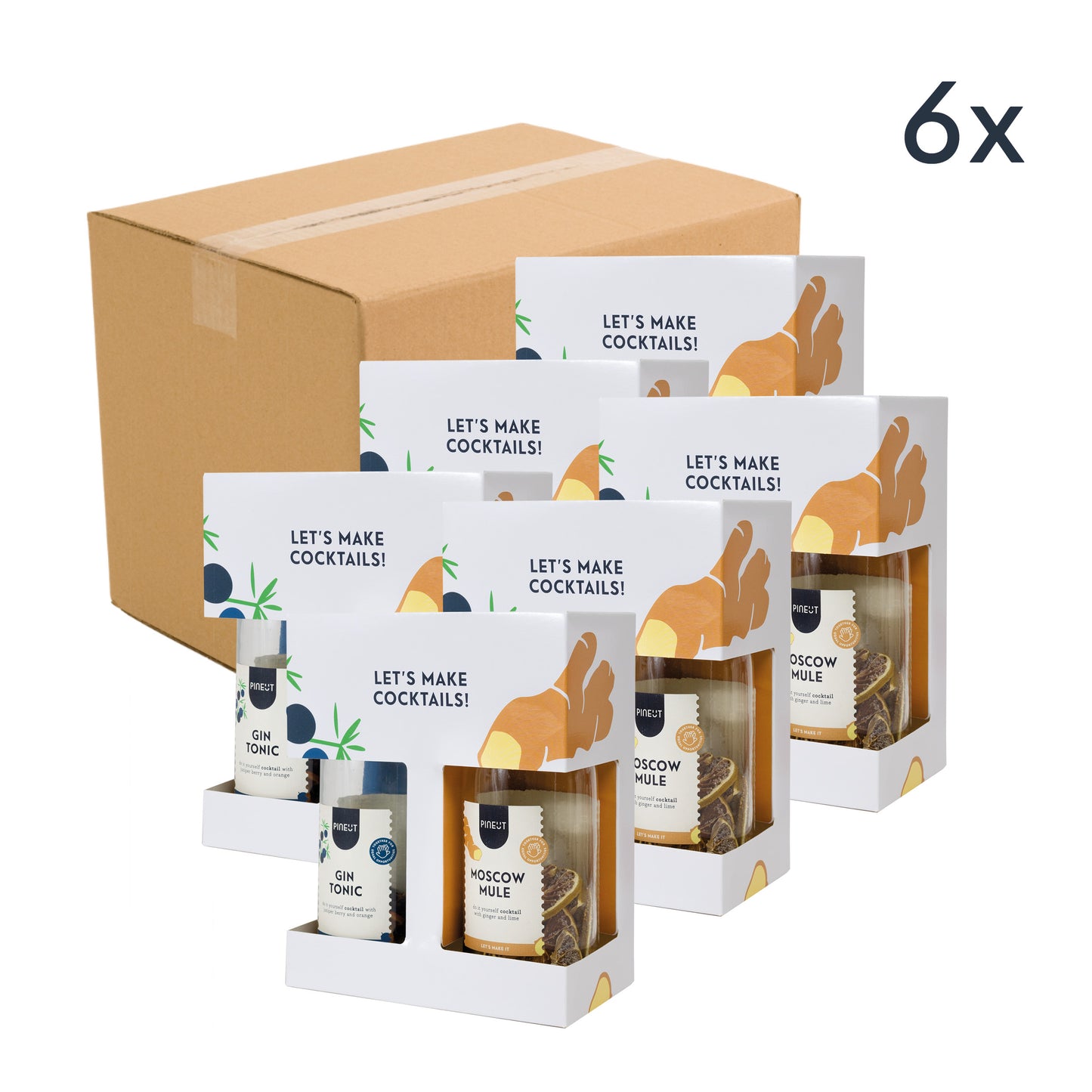 Cocktails | Geschenkpackung | Gin Tonic & Moscow Mule