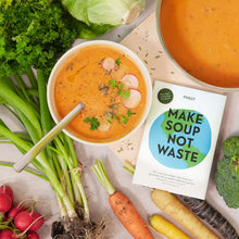 Kein Abfallstarter per Post | Suppe machen, nicht verschwenden - Briefkastengeschenk