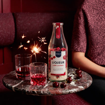 Kirschlikör | Karaffe | Kirsche & Himbeere