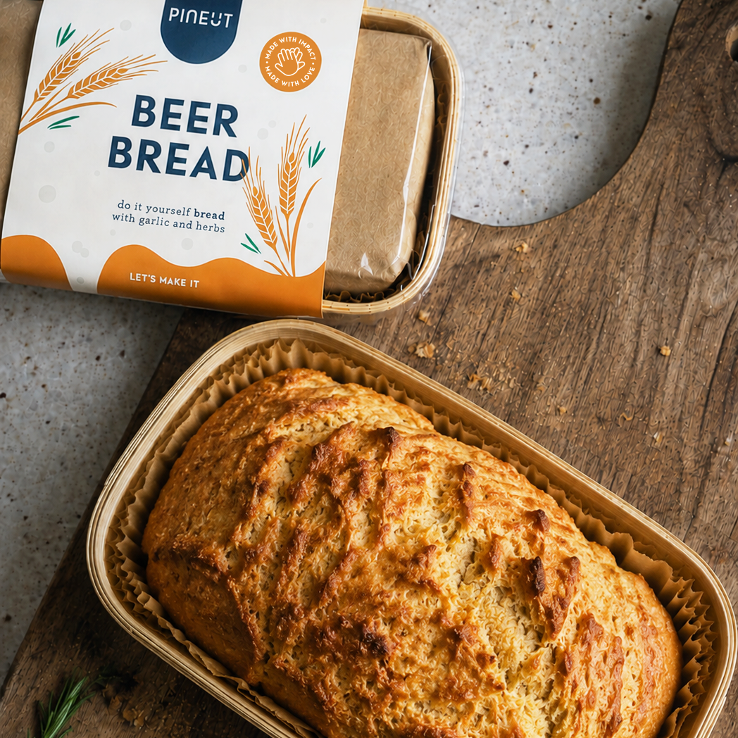 bierbrood bakken voor vaderdag