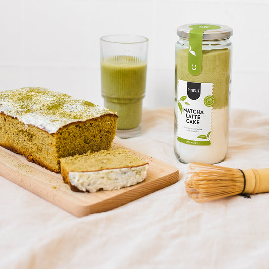Matcha- & Weißer Schokoladenkuchen | DIY-Kuchenmischung
