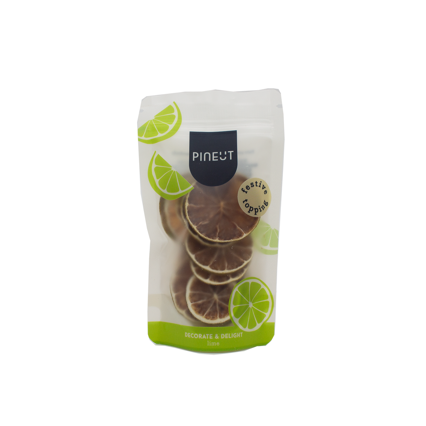 Topping | Gedroogde limoenschijfjes | BIO