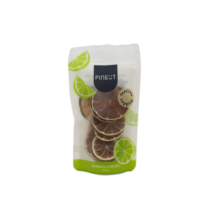 Topping | Gedroogde limoenschijfjes | BIO