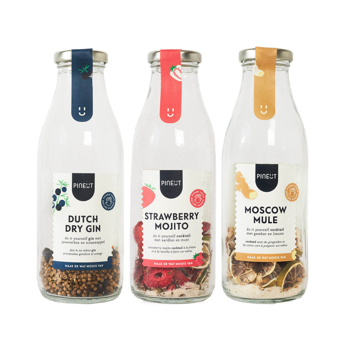 Gin Tonic, Mojito & Moscow Mule | Pineut Combi | Cocktails