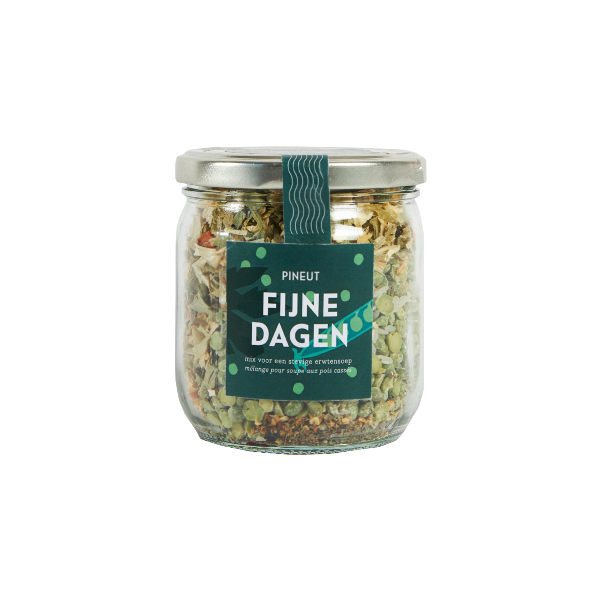 Pineut Erbsensuppe Frohe Festtage, Glas, Karton mit 8 Stück