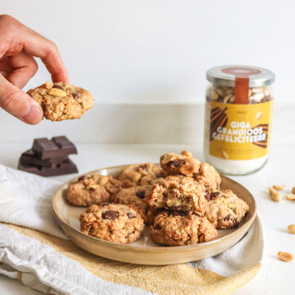 Keks | Glas | Erdnuss-Schokolade - Gigantische Grandiose Glückwünsche