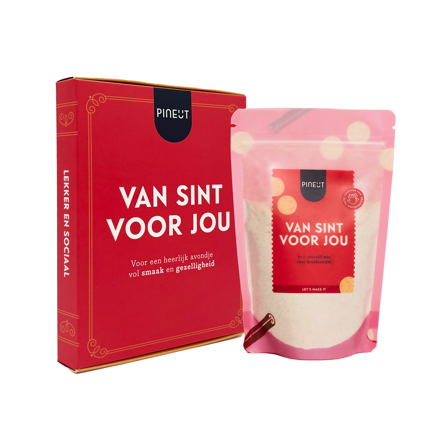 Het Grote Boek van Sinterklaas | Kruidnotenmix in Brievenbusdoosje