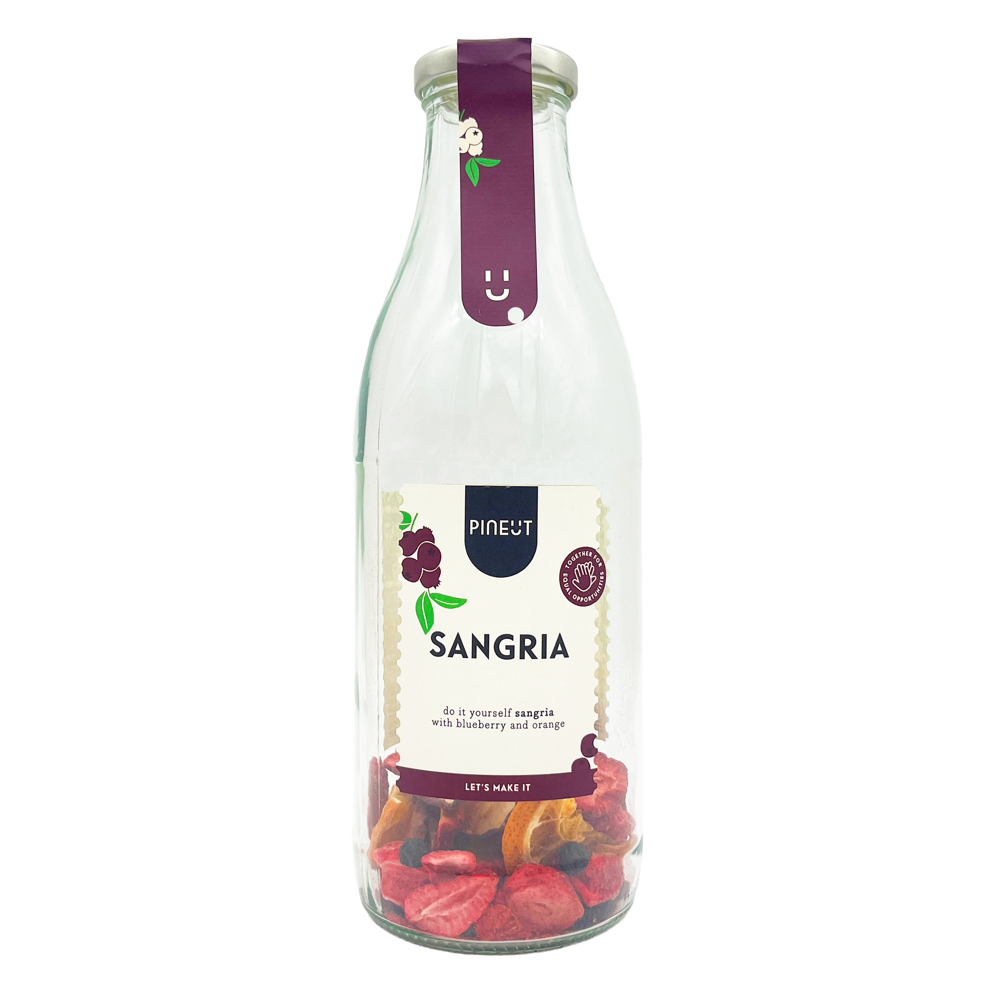 BIO DIY sangriafles voor zomerse sangria en cocktails thuis.