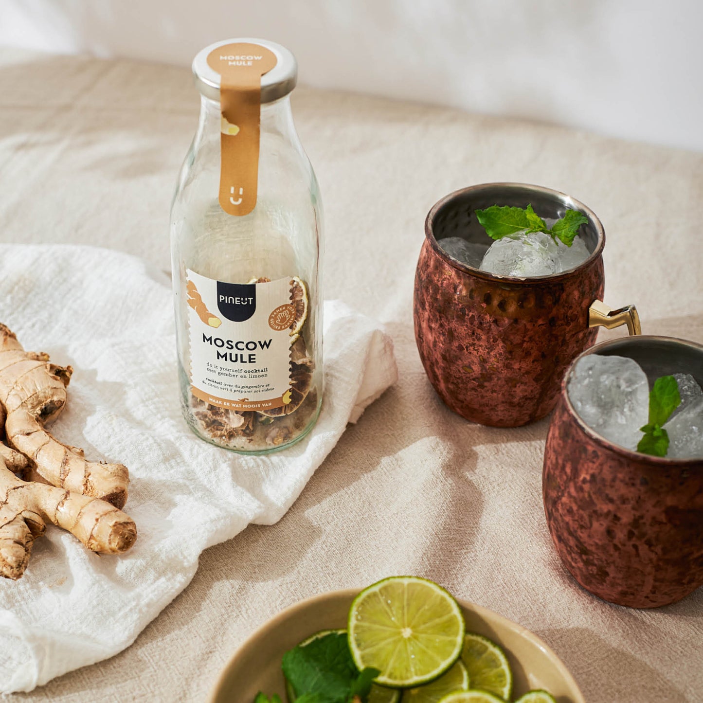 Gin Tonic, Mojito & Moscow Mule | Pineut Combi | Cocktails