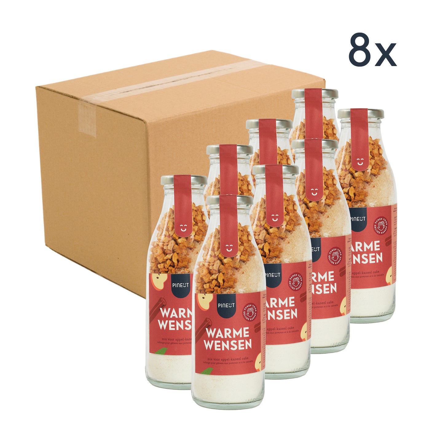 Kuchen | Flasche | Apfel-Zimt - Herzliche Grüße