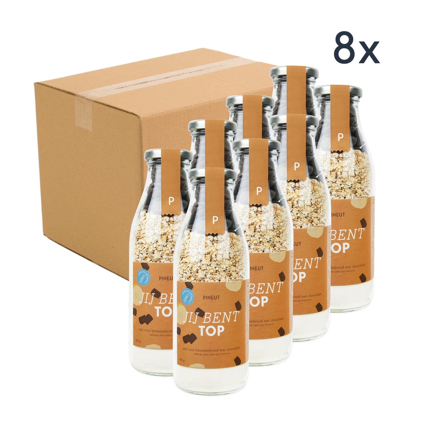 Bananenbrot backen | DIY Kuchen in der Flasche | Pineut