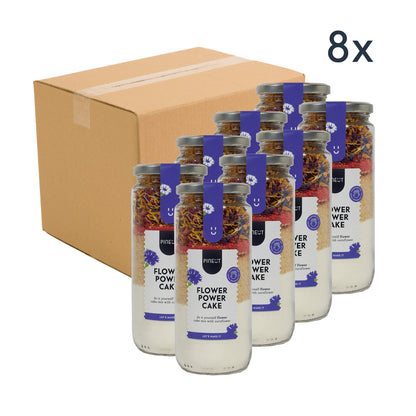 Kuchen | Glas | Flower Power Kuchen