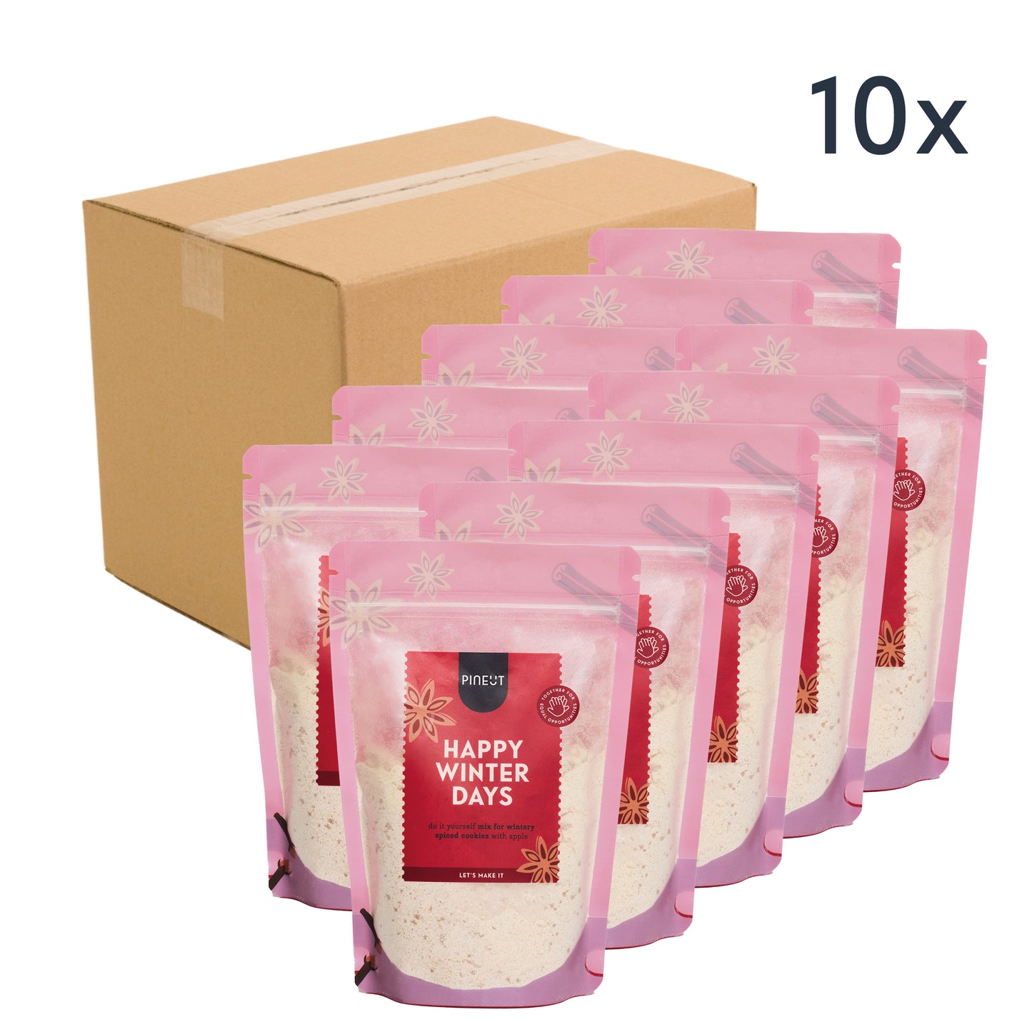 Schöne Wintertage | Beuteltasche | Kekse