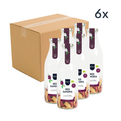 Sangria zubereiten | Sommergetränk in der Karaffe | Bio | Pinienkerne