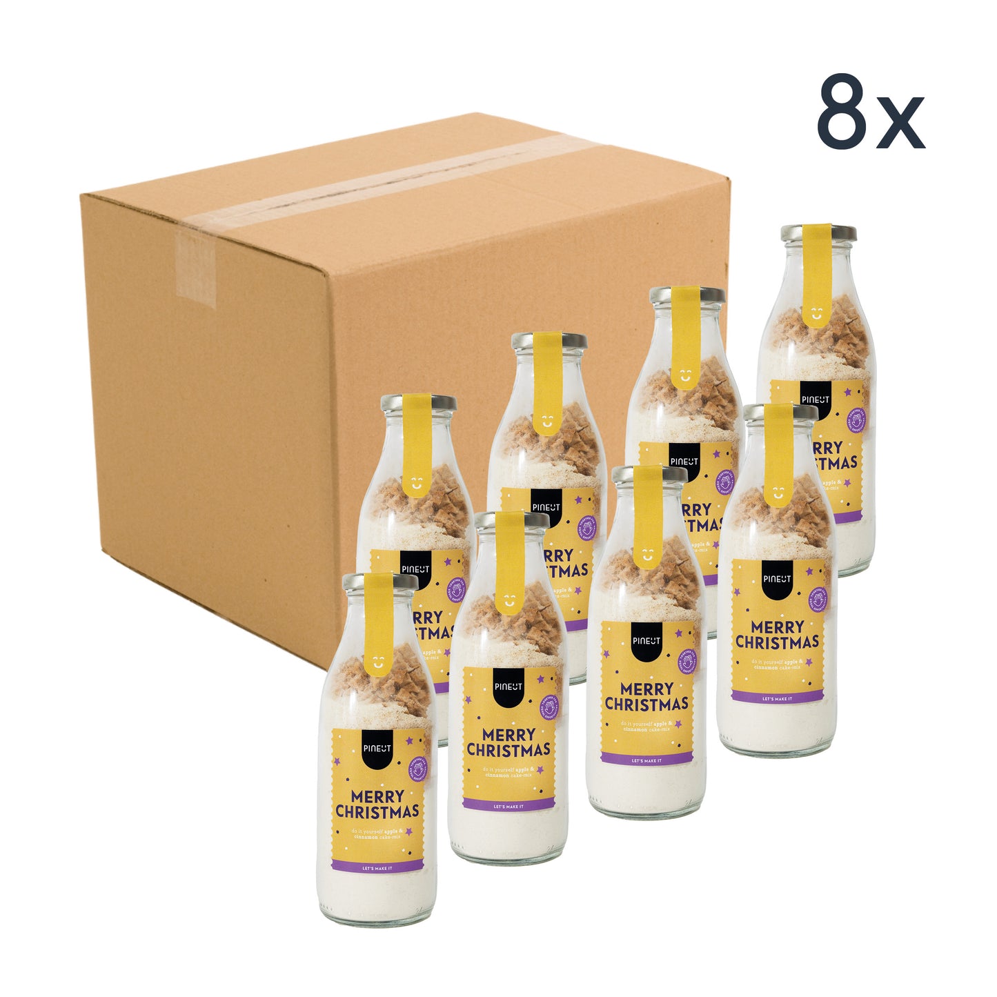 Kuchen | Flasche | Frohe Weihnachten Kuchen