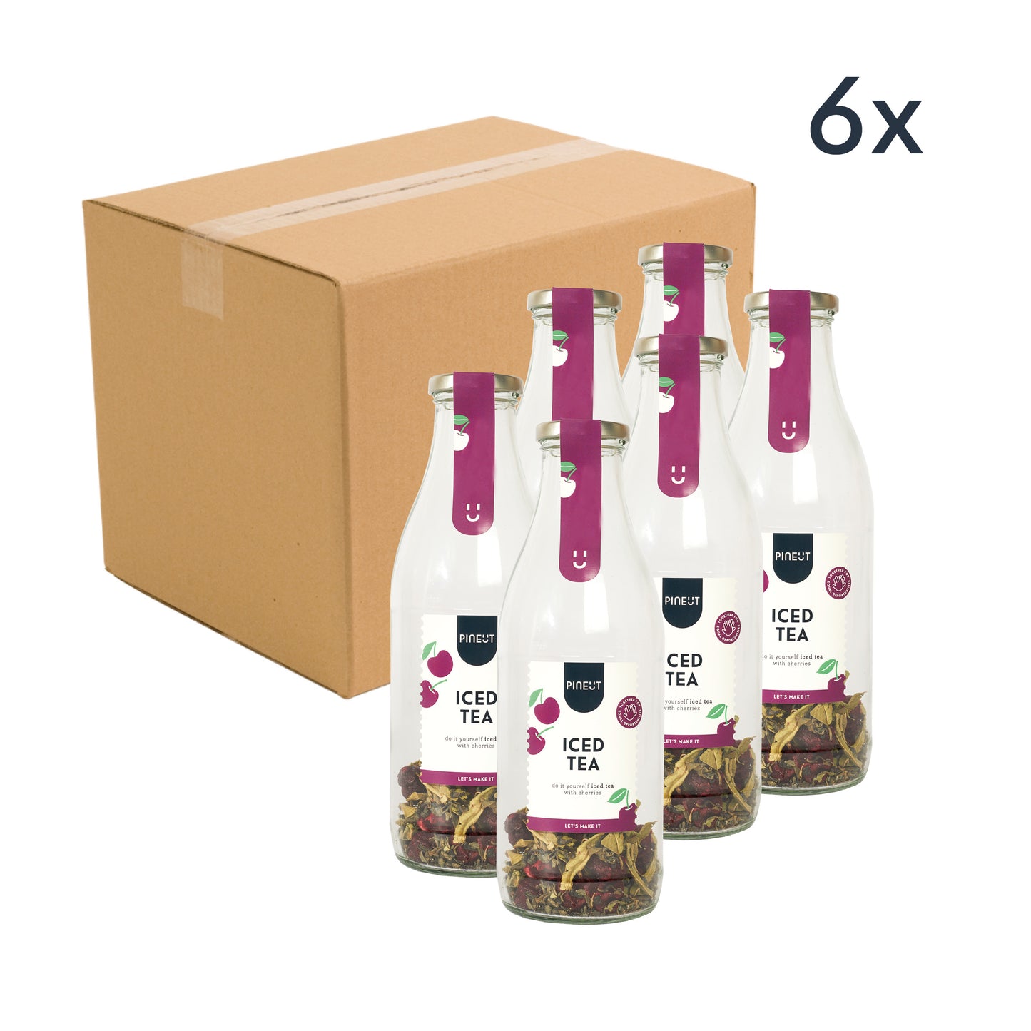 Eistee | Kirsche & Eisenkraut | Sommergetränk