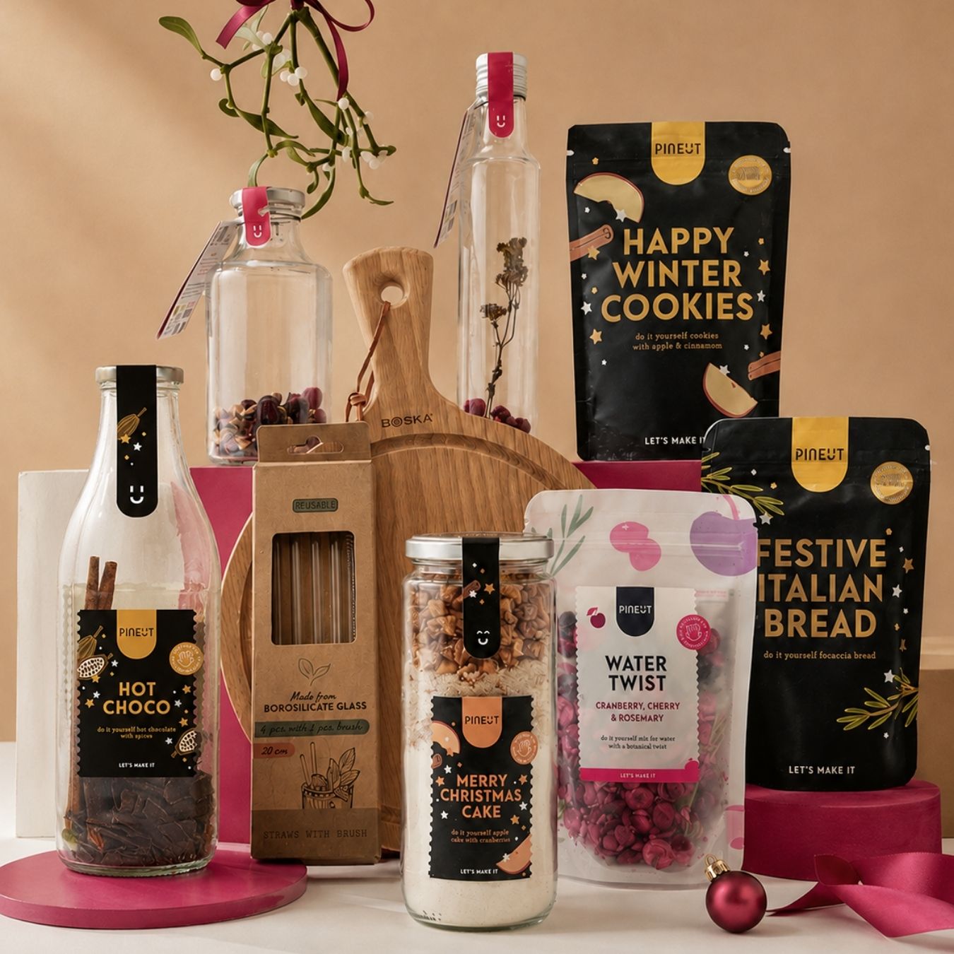 Origineel kerstpakket | Sociaal geproduceerd | Extra Large