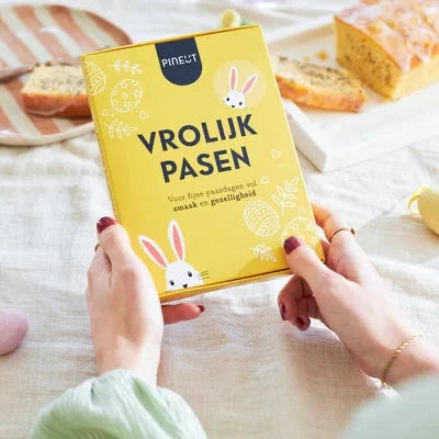 Pineut Briefkastengeschenk Frohe Ostern | Zitronen-Mohnkuchen