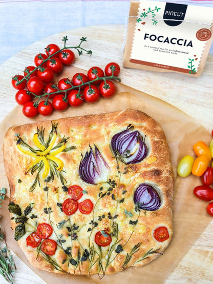 Focaccia | Tasche | Tomaten-Bruschetta