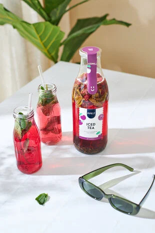 Eistee | Kirsche & Eisenkraut | Sommergetränk