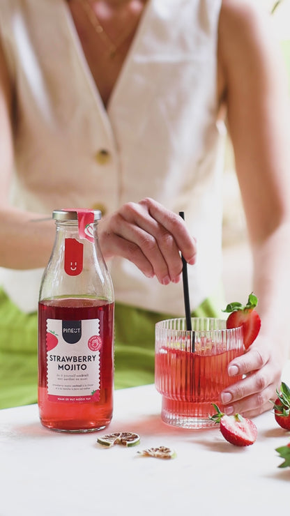 Cocktail | Flasche | Erdbeer-Mojito | BIO